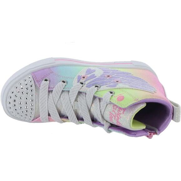 Skechers Toddler Wings Ligh Up Hi Tops Size 5 NWT - Picture 4 of 7